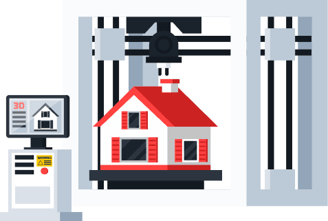 3D printer — upload your file, we print and ship